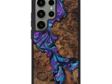 Galaxy S24 Ultra Wood+Resin Phone Case - Arnold (Mosaic, 711619) Cheap