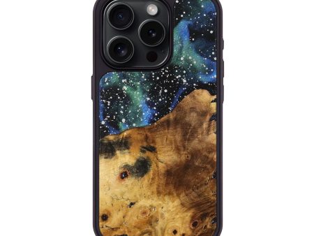 iPhone 15 Pro Wood+Resin Phone Case - Brad (Cosmos, 710707) Hot on Sale