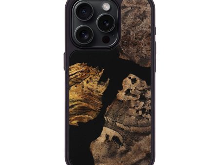 iPhone 15 Pro Wood+Resin Phone Case - Bryce (Mosaic, 710783) on Sale