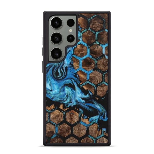 Galaxy S24 Ultra Wood+Resin Phone Case - Alexus (Pattern, 710558) Hot on Sale