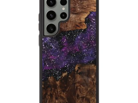 Galaxy S23 Ultra Wood+Resin Phone Case - Julia (Cosmos, 712819) Online Sale