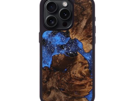 iPhone 15 Pro Wood+Resin Phone Case - Tara (Cosmos, 712869) For Cheap